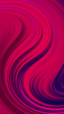 Pembe, kırmızı ve mor neon ışıklı animasyon şekillerinin soyut arkaplanı