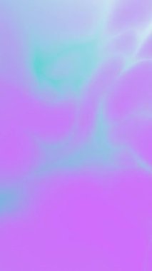 Soyut sıvı animasyon arka planı. Mor ve mavi suluboya dijital pankart. Bulutlu arkaplan. 