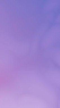 Soyut sıvı animasyon arka planı. Mor ve mavi suluboya dijital pankart. Bulutlu arkaplan. 