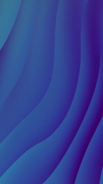 3B modern dalga eğrisi soyut canlandırılmış arkaplan. 