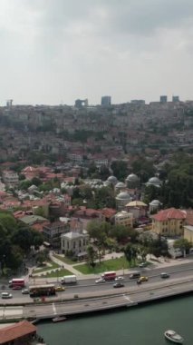 İstanbul, eyup Sultan Camii, eyup Sultan ve Golden Horn hava manzaralı