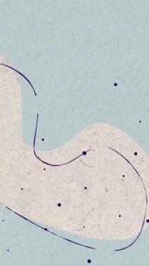 Karalama arkaplan animasyon deseni, soyut mor beyaz şekiller. Modern moda arkaplan