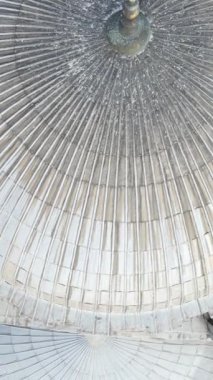 Seyzade Cami Camii İstanbul 'daki antik semboller, Dji insansız hava aracı kent manzaralı havadan çekimler, Türkiye' nin tarihi konumu Fatih