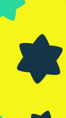 Kusursuz renkli el karalaması yıldız şekli doku, kuru fırça mürekkebi. 