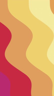 Renkli soyut döngü arka planı. Gökkuşağı renk tasarımı. Farklı renklerde çizgi. 4k animasyon.