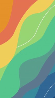 Renkli soyut animasyon arka plan, modern illüstrasyon. Çok renkli animasyon. 