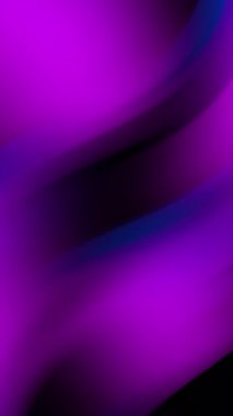 Pembe neon ışıklı animasyon şekillerinin soyut arkaplanı. Parlak kırmızı çizgiler.