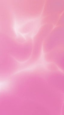 Soyut sıvı animasyon arka planı. Pembe ve beyaz suluboya dijital afiş. Bulutlu arkaplan.