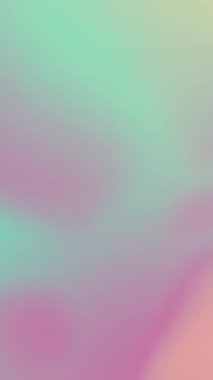 Soyut mavi sarı ve pembe bulanık arkaplan kanat efektli animasyon. 