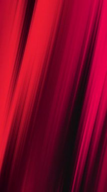 Pembe neon ışıklı şekillerin soyut arkaplanı. Parlak kırmızı çizgiler