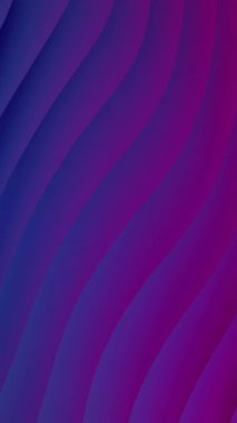 3B modern dalga eğrisi soyut canlandırılmış arkaplan. 