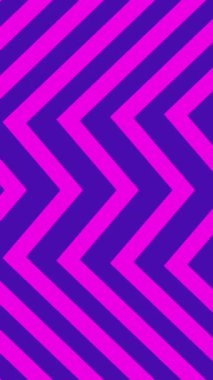 3D çizgi ilüzyon döngüsü tasarımı. Geometrik mor ve morumsu çizgi çizim sanatı. 