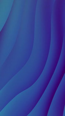 3B modern dalga eğrisi soyut canlandırılmış arkaplan. 