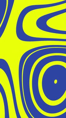 Modern stil animasyon dokusuna sahip geometrik sarı desen, neon çizgiler.. 