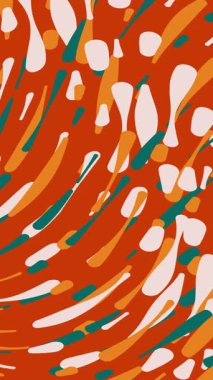 Kusursuz yuvarlak renkli arka plan. çok renkli şekilli animasyon. 