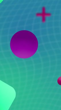 Videolarınız için neon renkli modern arkaplan koleksiyonu