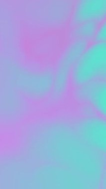 Soyut sıvı animasyon arka planı. Mor ve Cyan suluboya dijital pankart. Bulutlu arkaplan.