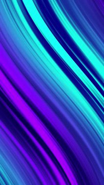 Neon dalgalı çizgi döngüsü arka planı. Pembe lacivert cyan renkli çizgi. 