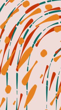 Kusursuz yuvarlak renkli arka plan. Çoklu renk şekilli yüksek kaliteli canlandırma. 