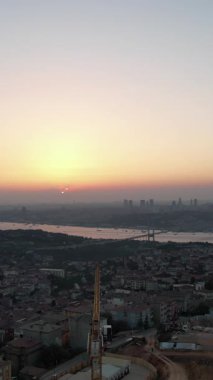 İstanbul Boğazı, Boğaz Havadan Görünümü. Yüksek kaliteli görüntüler