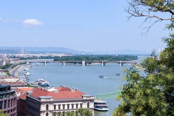 View City Budapest Summer Sunny Day — Stock Photo, Image