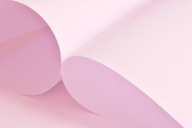 Büyük kâğıtlar. Pembe Ton. Görüntü.