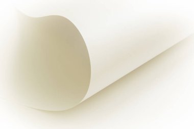 Yumuşak pastel renklerde büyük beyaz bir sayfa..