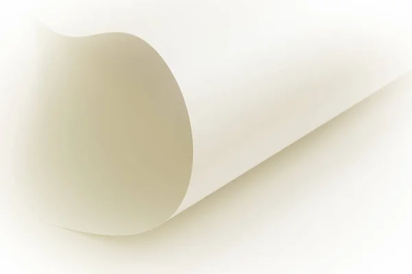 Egy Nagy Lap Fehér Papír Puha Pasztell Színekben — Stock Fotó