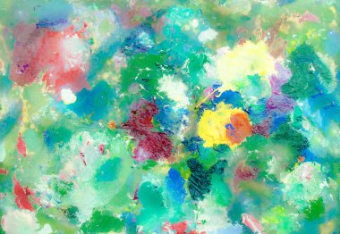 Soyut renk arkaplanı. Sanatçı paleti. Görüntü.