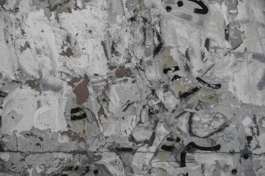  Duvardaki sıcak, nötr bir boya parçası..