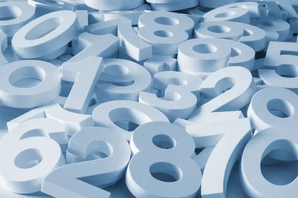 Dijital arkaplan olarak hacimsel plastiklerin yakın plan görüntüsü.