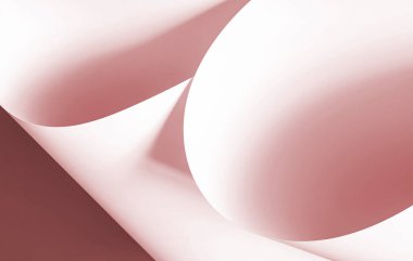 Yaratıcı tasarım görevleri için bir arkaplan olarak pembe kağıt sayfaları.