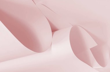  Pembe tonda kağıtlar. Yaratıcı tasarım çalışmaları için arkaplan.