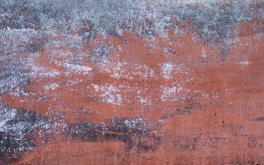 Tasarımcılar için soyut bir arkaplan olarak kaotik boyanmış duvar.