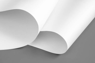 Siyah beyaz kağıt sayfaları..