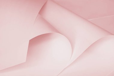 Pembe tonda kağıtlar. Yaratıcı tasarım çalışmaları için arkaplan.