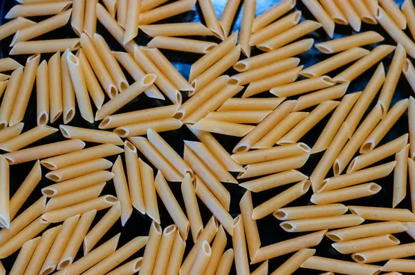 stock image Raw Macaroni. Ready for Cooking.