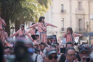 Valencia, İspanya - 29 Mayıs - 2025. Gösteri ve genel grev Başkan Valencia Mazon 'un istifasını talep ediyor.