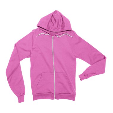 Tasarımlarınız için hemen güzel resimler oluşturun, bu Ön Görünüm Biçimli Sweatshirt 'ü Kabuk Pembesi Rengi ile