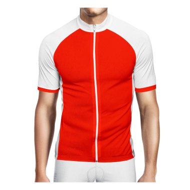 Markanızın logosunu ve tasarımını, bu Ön Görüş Stili Jersey Fusion Red Color ile tanıtın..