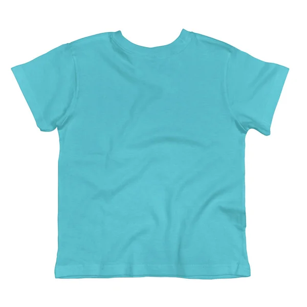 프론트 Amazing Toddler Shirt Mockup Angel Blue 색상으로 당신의 브랜드 — 스톡 사진