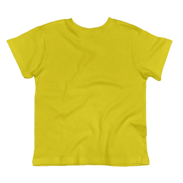 프론트 Amazing Toddler Shirt Mockup Blazing Yellow Color 당신의 브랜드 — 스톡 사진