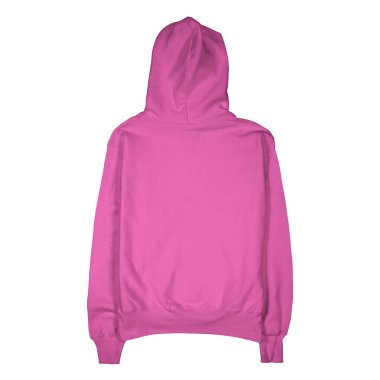 Tasarım ürünlerinizi daha hoş ve değerli yapmak için bu Backview Muhteşem Kabuk Pembesi Renkli Kapüşonlu Moda 'yı kullanın..