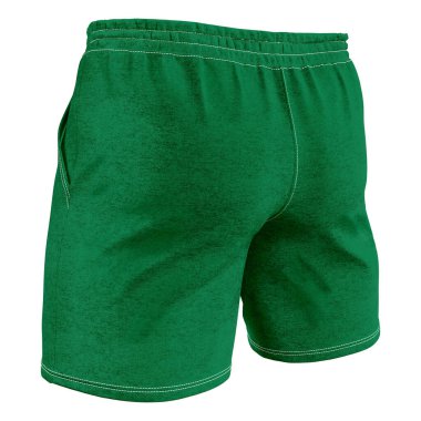 Bu Half Back Görünümü ile şık resimler çekin Mükemmel Erkekler Yeşil Arı Renkli Kısa Mens, müvekkiliniz asla kaybetmedi.