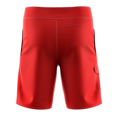 Daha fazla harika tasarım ürünleri elde etmek için bu Geri Görünüm Muhteşem Erkekler Füzyon Kırmızı Renkli Kısa Moklendirme kullanın.