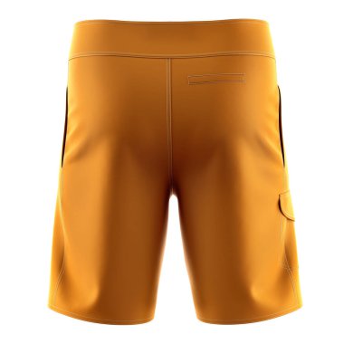 Daha harika tasarım ürünleri elde etmek için bu Backview Awesome Mens Kısa Mockup in Gold Fusion Color 'ı kullanın.