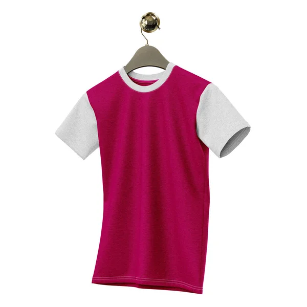Pegue Belleza Diseño Esta Magnífica Camiseta Burla Percha Color Místico —  Fotos de Stock