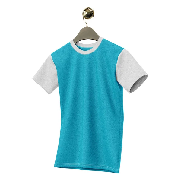 Cole Beleza Seu Design Para Este Magnífico Shirt Mockup Hanger — Fotografia de Stock