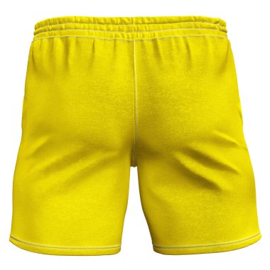 Hızlı ve kolay bir şekilde tasarımlarınızı hayata geçirmek için Parlayan Sarı Renk 'te Bir Arka Görünüm Kısa Model.