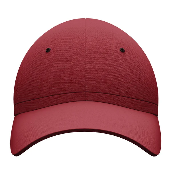 Logo Tasarımınızı Görünüm Ile Daha Güzel Yapabilirsiniz Basit Beyzbol Şapkası — Stok fotoğraf